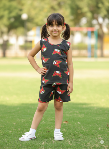 Black - Sleeveless co-ords-7