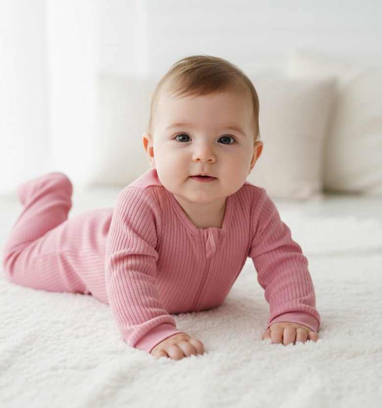 Light pink -Baby Jumpsuits