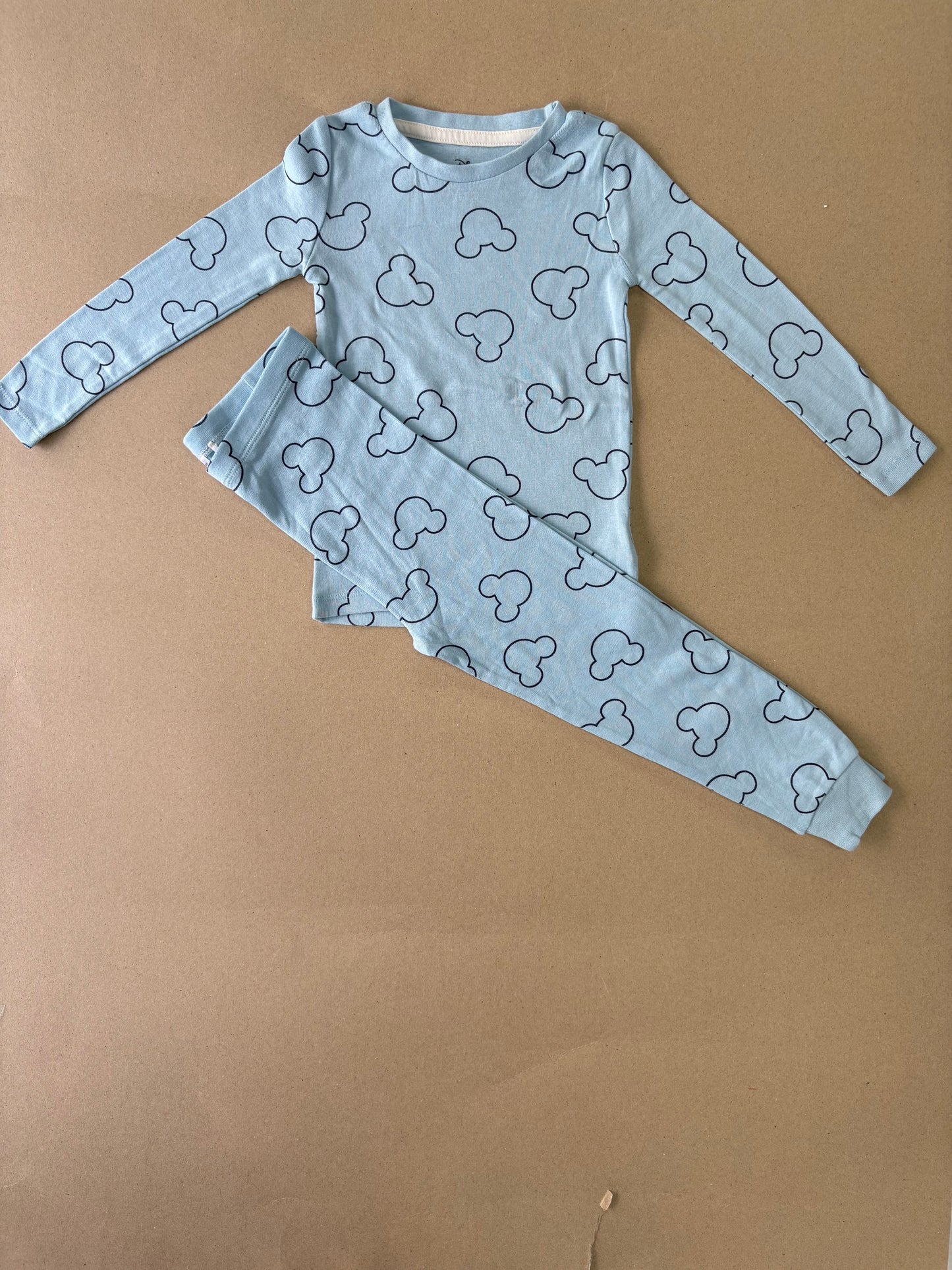 Blue teddy face-Kids Full Sleeve Set