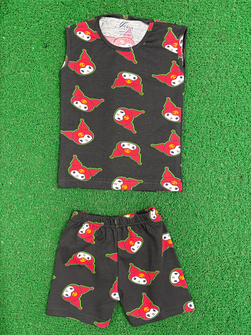 Black - Sleeveless co-ords-7