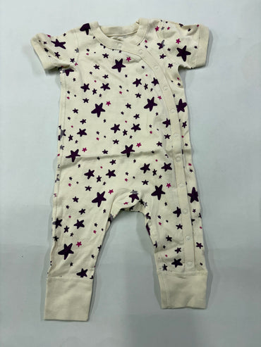 Purple  star-Baby Jumpsuits