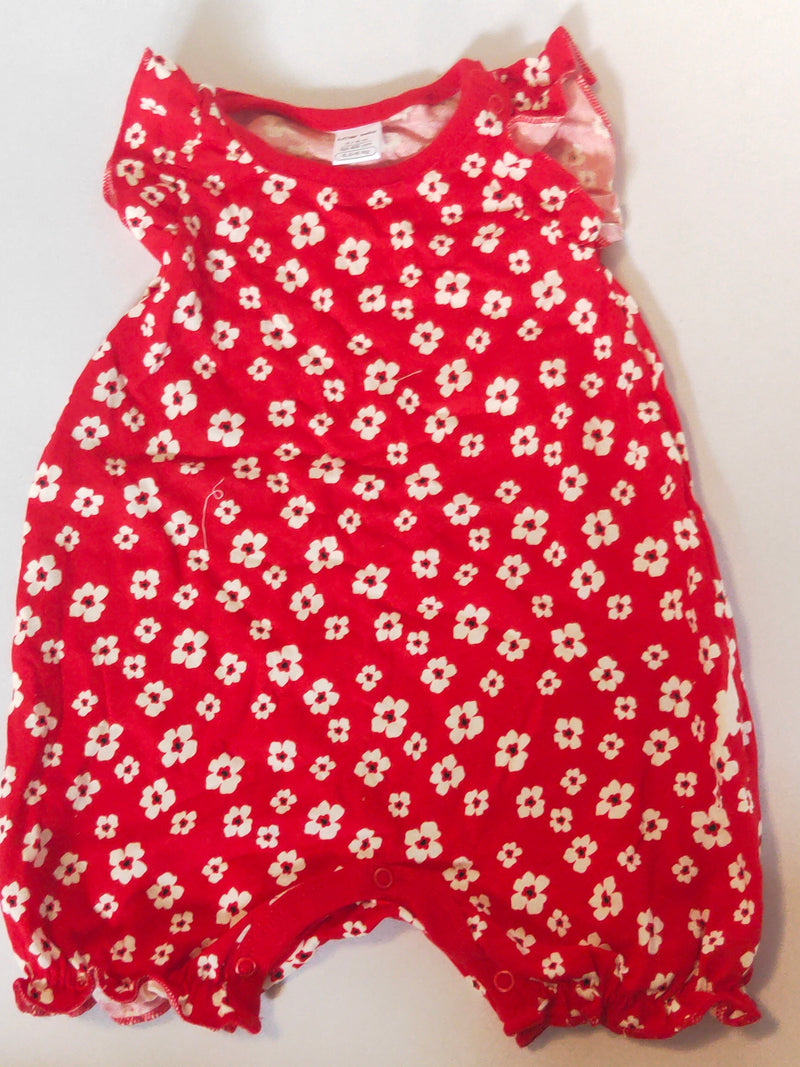 Red flowers🏵️- Baby half Jumpsuits