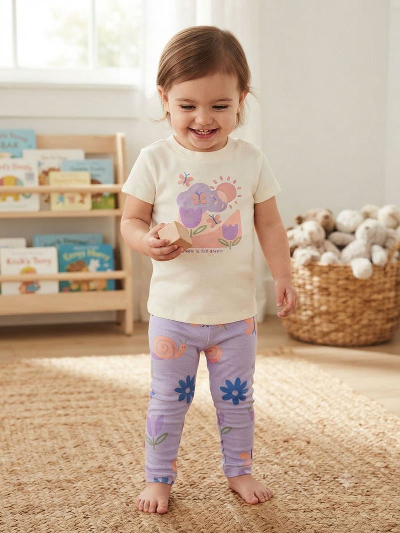 -Kids Half Sleeve Set