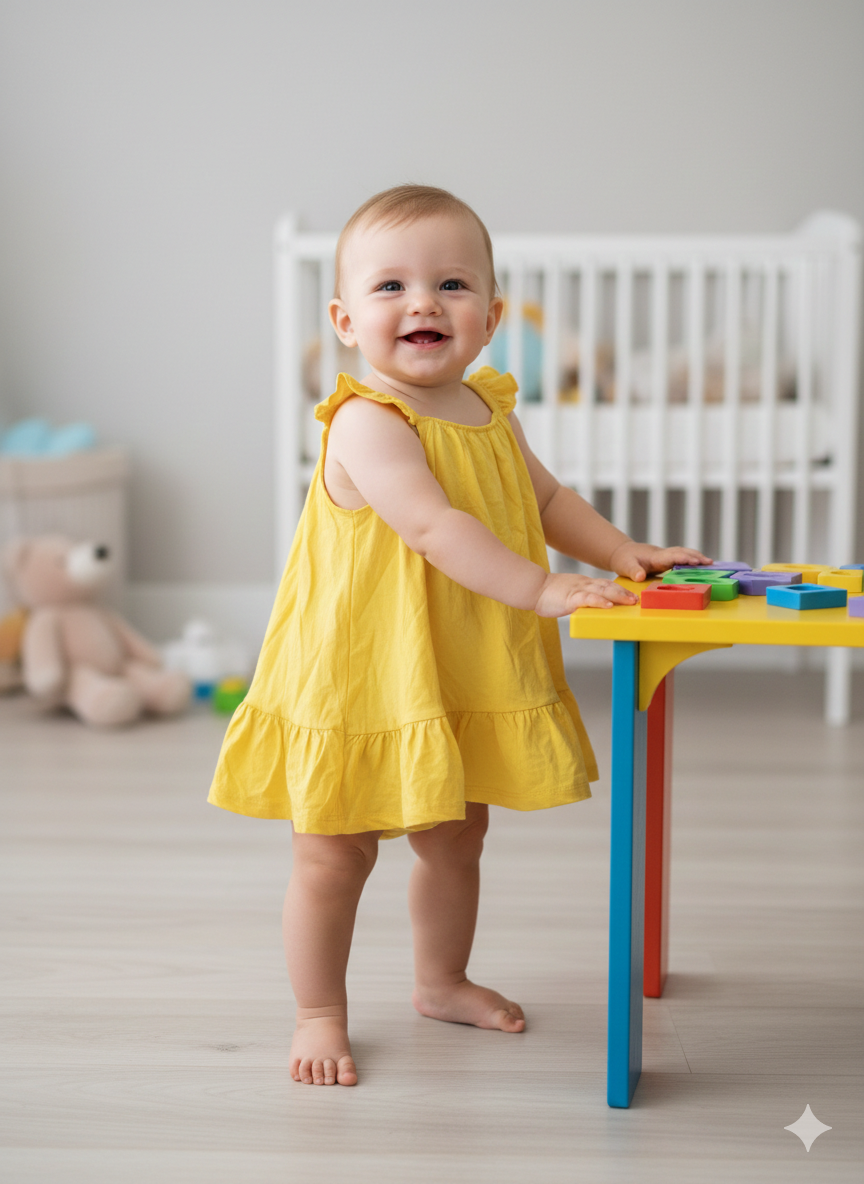 Yellow -Onesies   frock