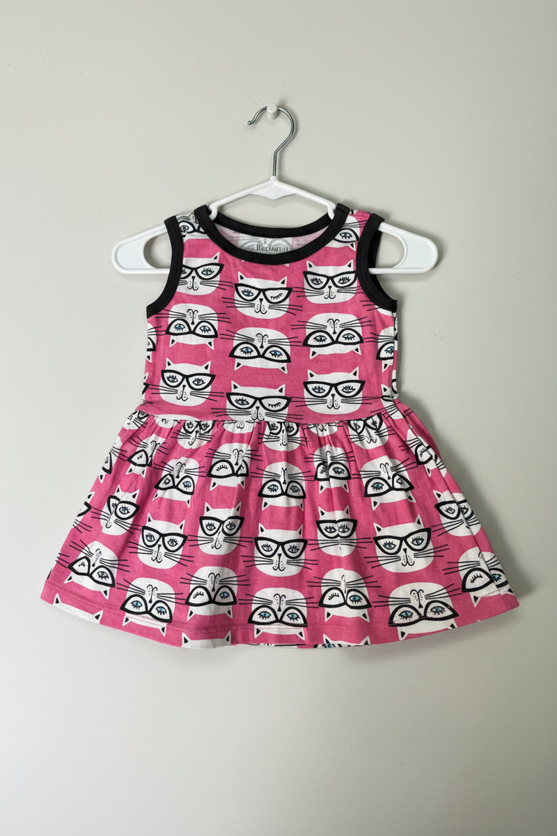 Pinky with cat -frock