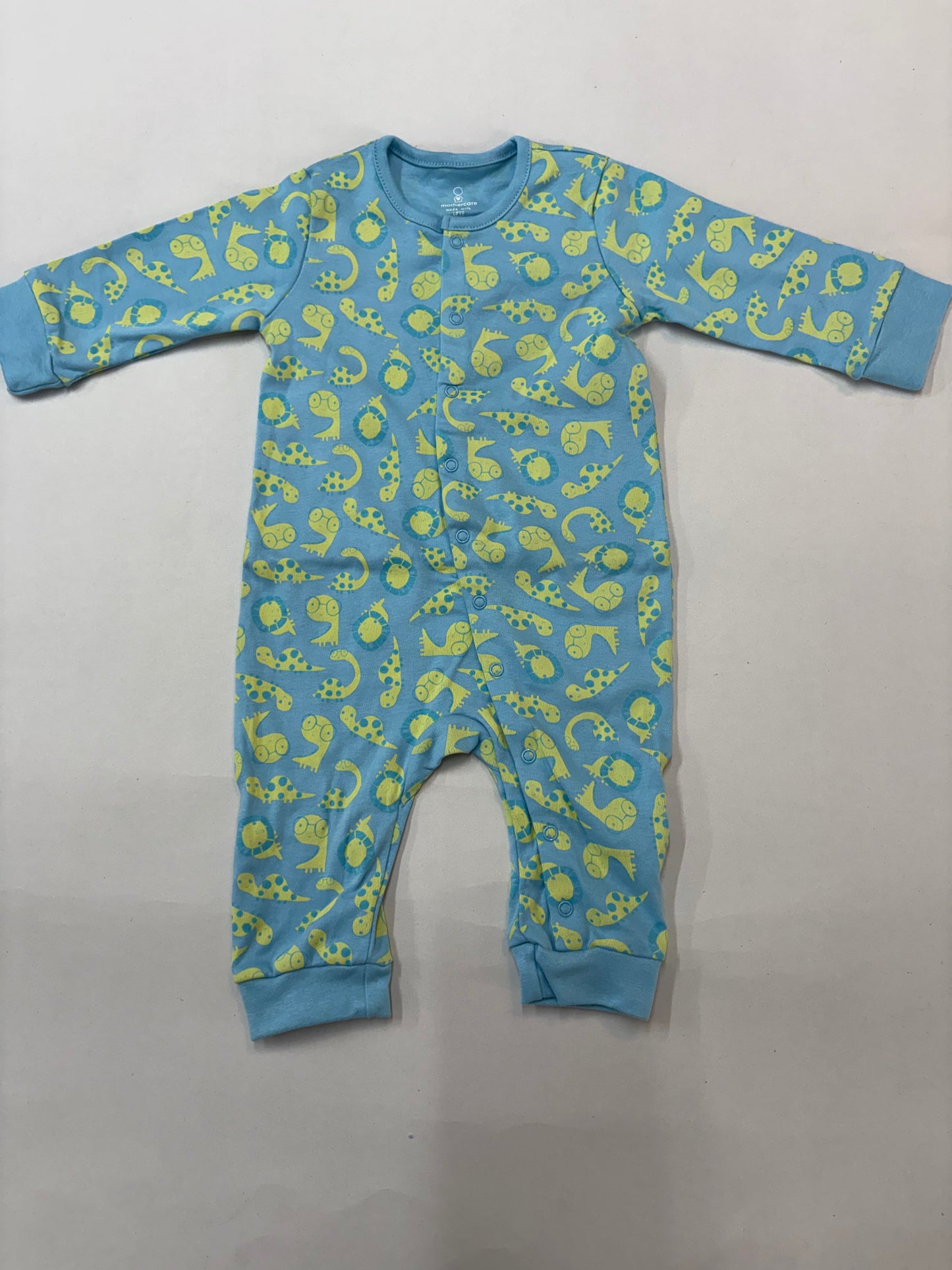 Blue Dino - Baby Jumpsuits