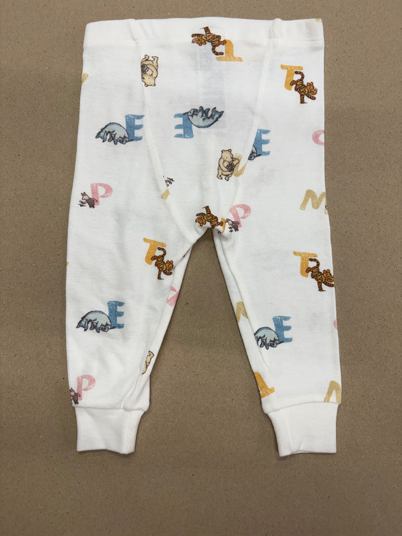 White with letter animal - full sleeve set (snap button)