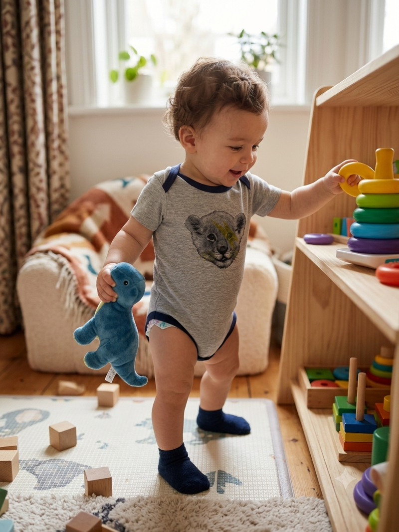Tiger face -Baby Romper