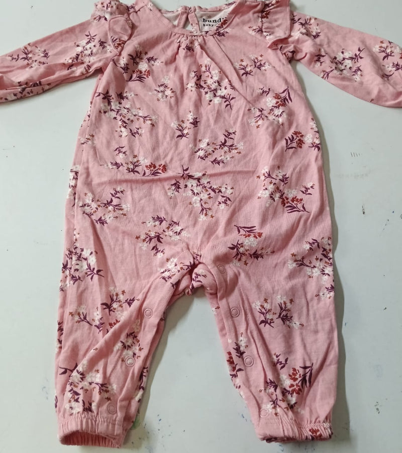 Baby pink with flowers 🌺 - Baby Jumpsuits