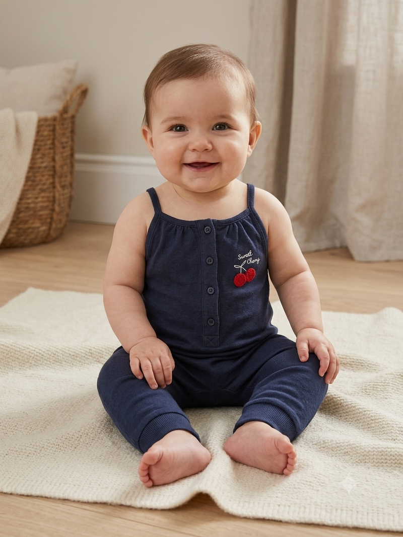 Sweet cherry-Baby Jumpsuits