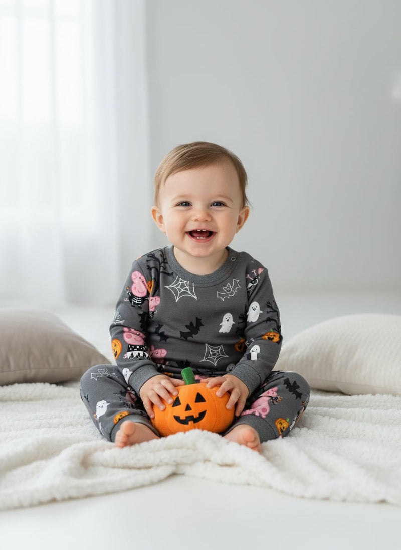 Halloween Baby Co-ord sets Full Skin micky-13(snap button)