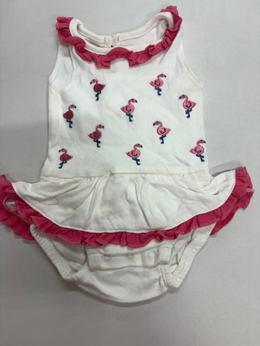 Pink flamingos -Onesies frock