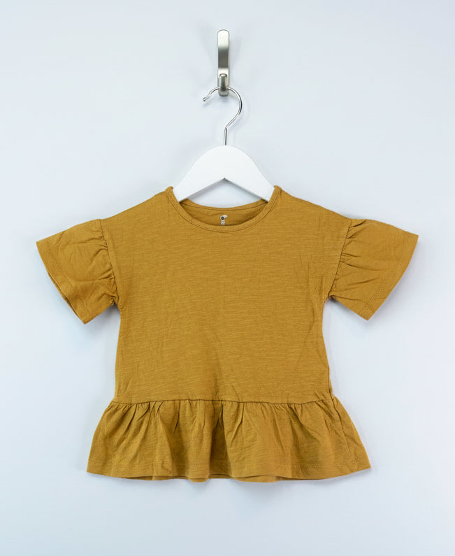 Premium yellow colour-top