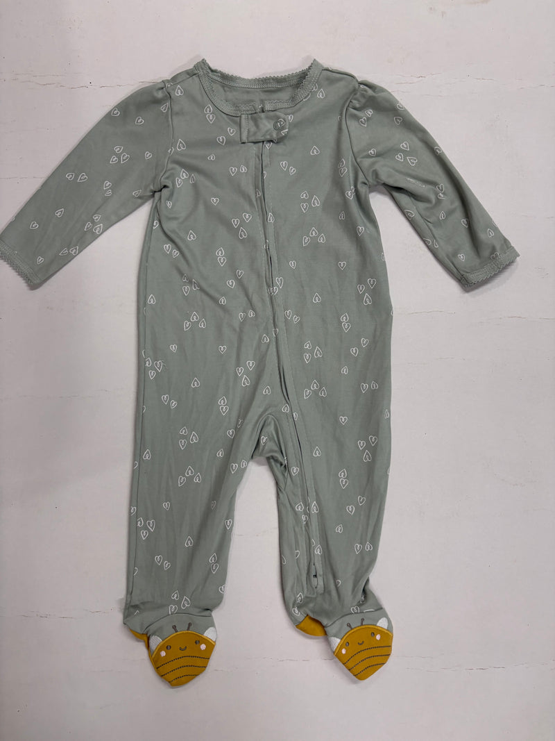 Sage green with Shoe- Baby high quality jumpsuit