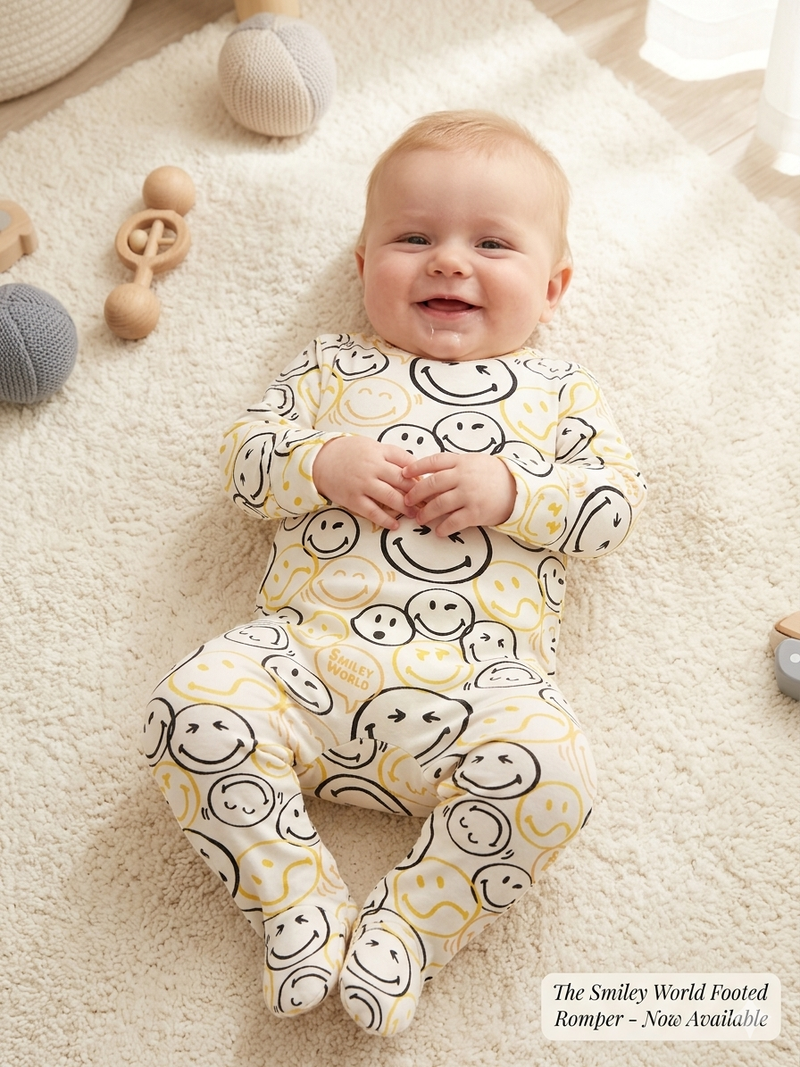 Smiley world -high Quality Baby Jumpsuit