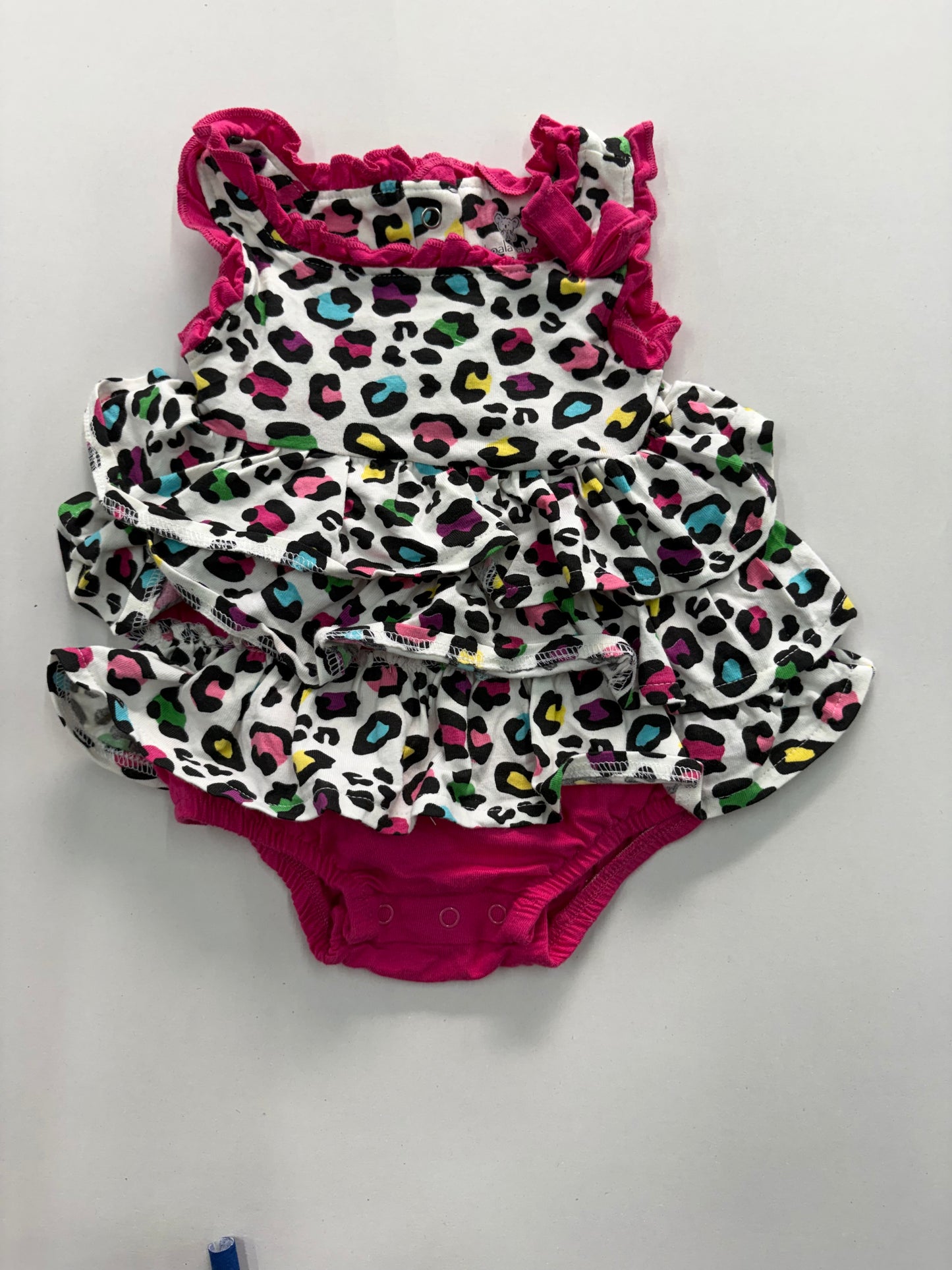 Pink & white  -Onesies frock