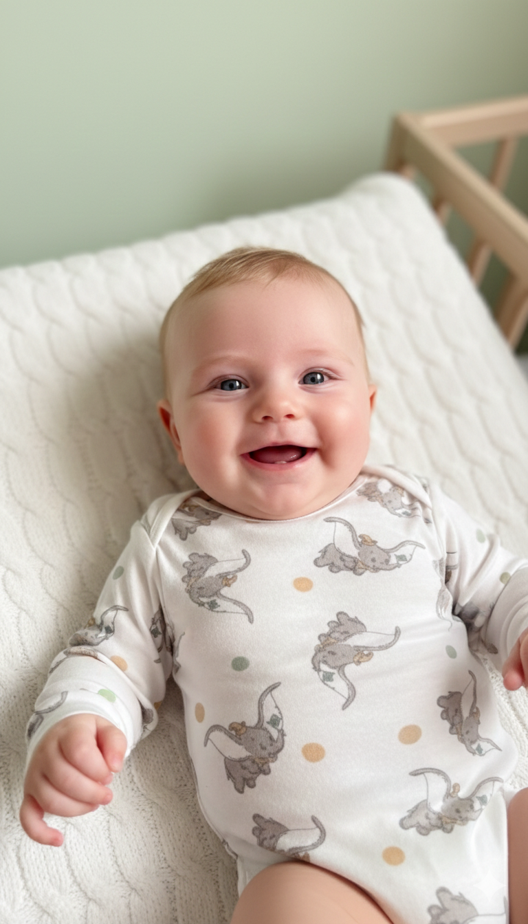 Elephant- Baby Romper