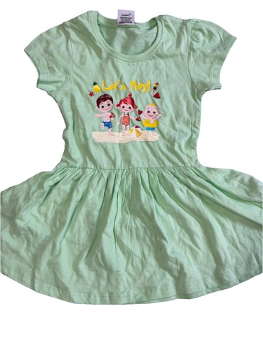 Let's play -baby  frock