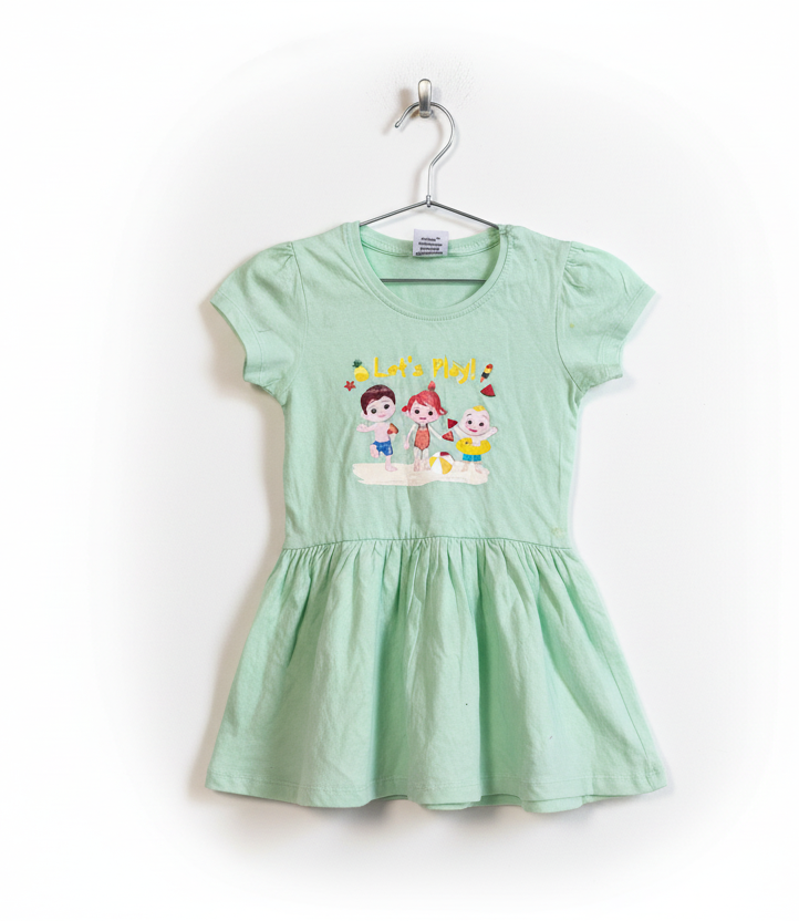 Let's play -baby  frock