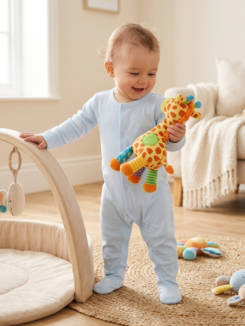 Powder Blue  Base-Baby High quality jumpsuit