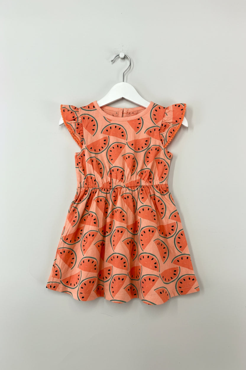 Orange watermelon - frock