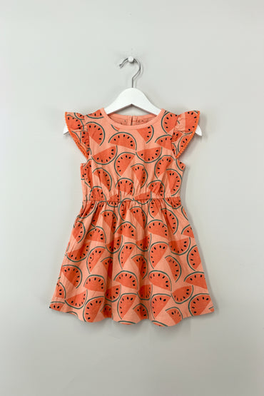 Orange watermelon - frock