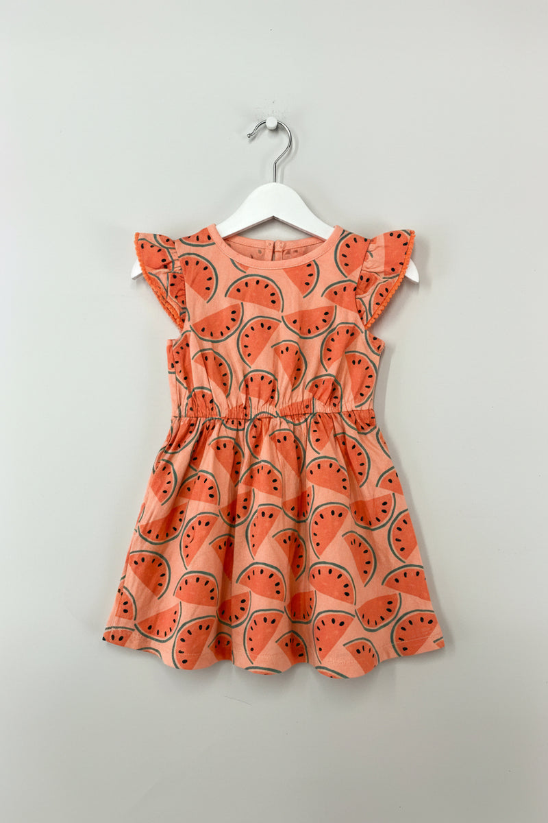 Orange watermelon - frock