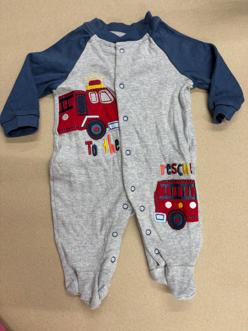 Red rescue vehicle -full Jumpsuits