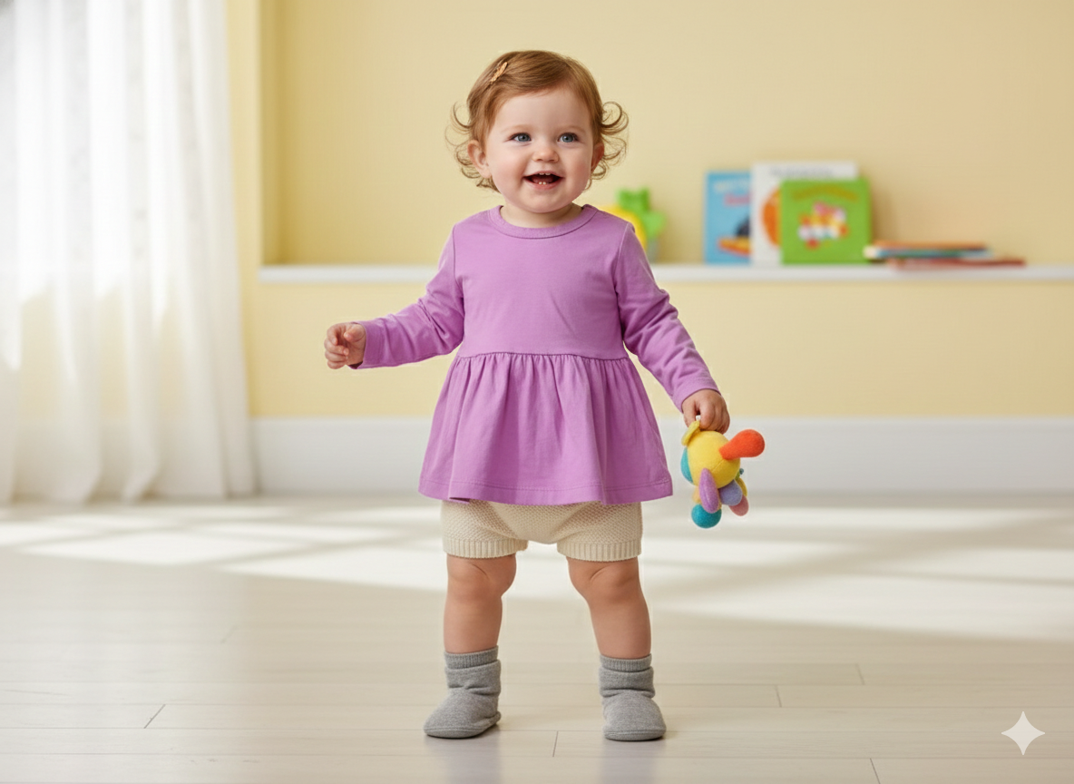 Light violet- Baby fullSleeve top