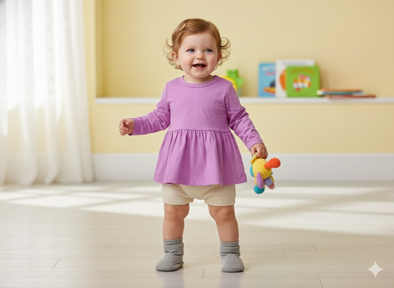 Light violet- Baby fullSleeve top