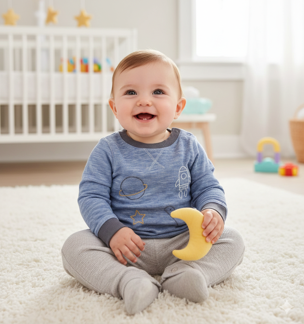 Blue -Baby Jumpsuits