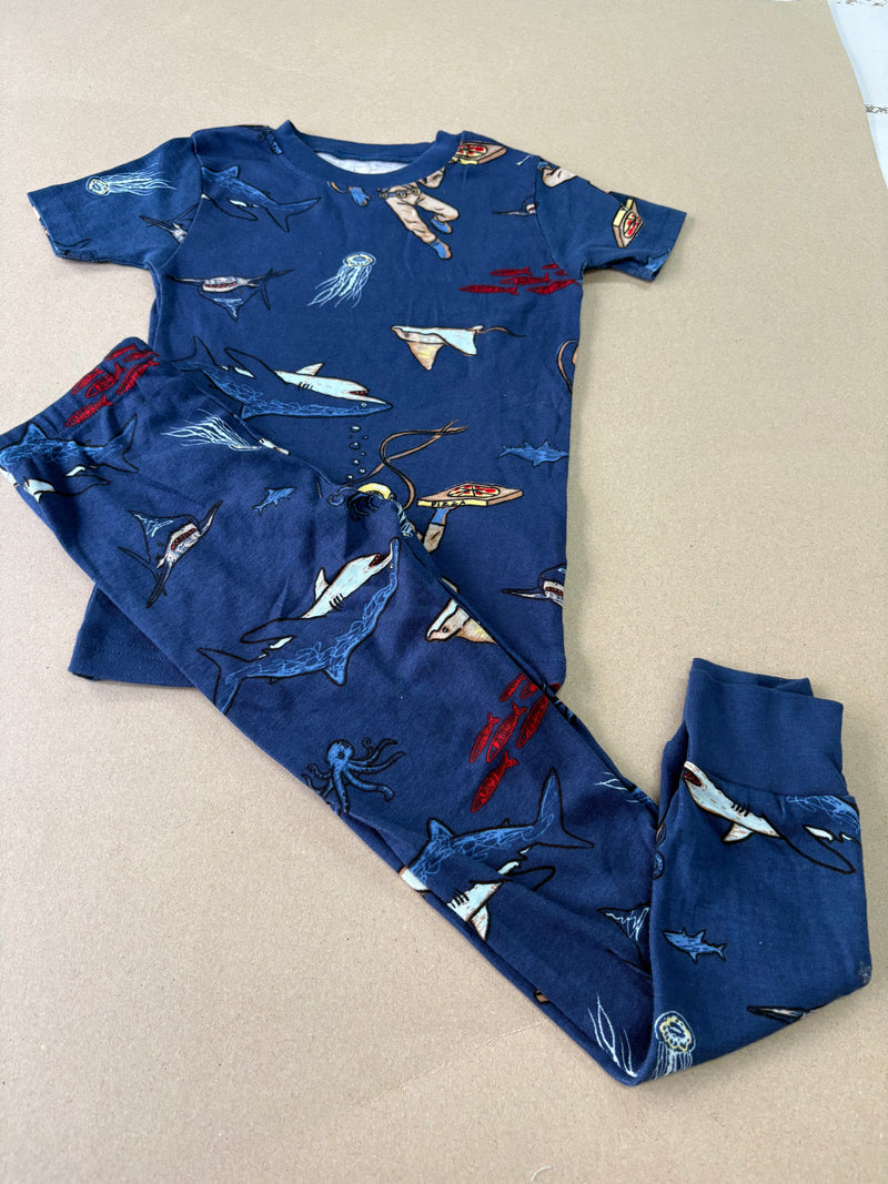 Navy sea themes -Kids half Sleeve Set