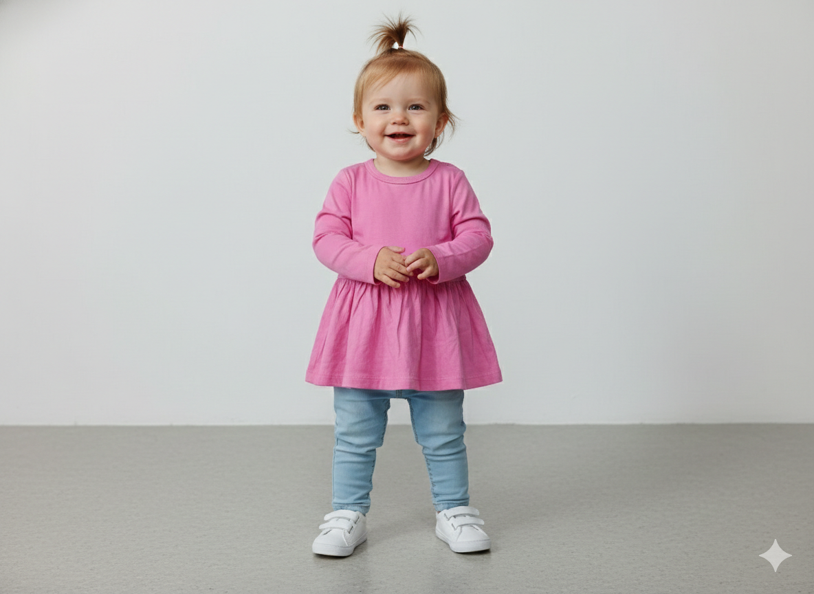 Pink - Baby full Sleeve top