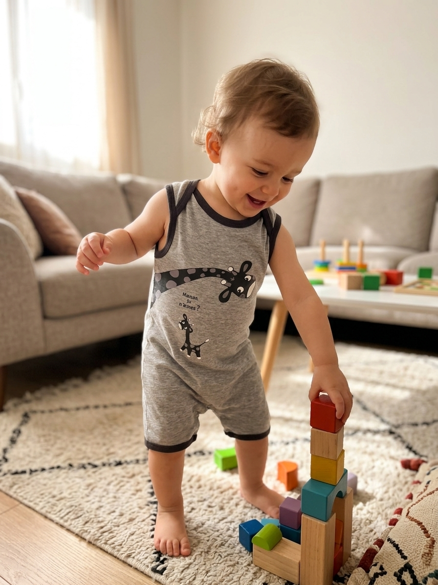Maman tu maimes ?- baby half Jumpsuit