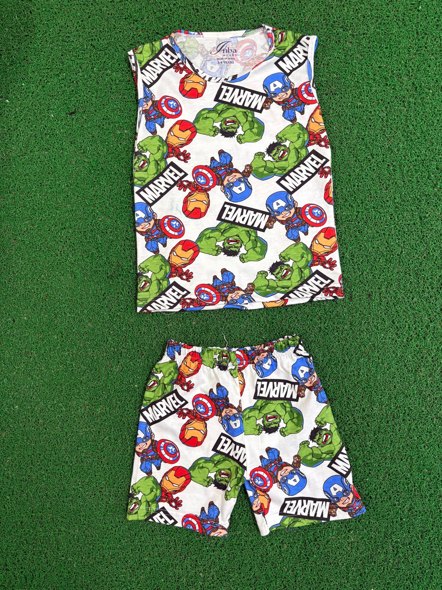 Marvel Avengers -Sleeveless co-ords-8