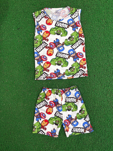 Marvel Avengers -Sleeveless co-ords-8