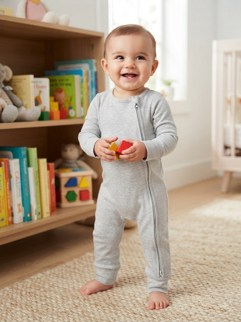 Grey-baby Jumpsuits