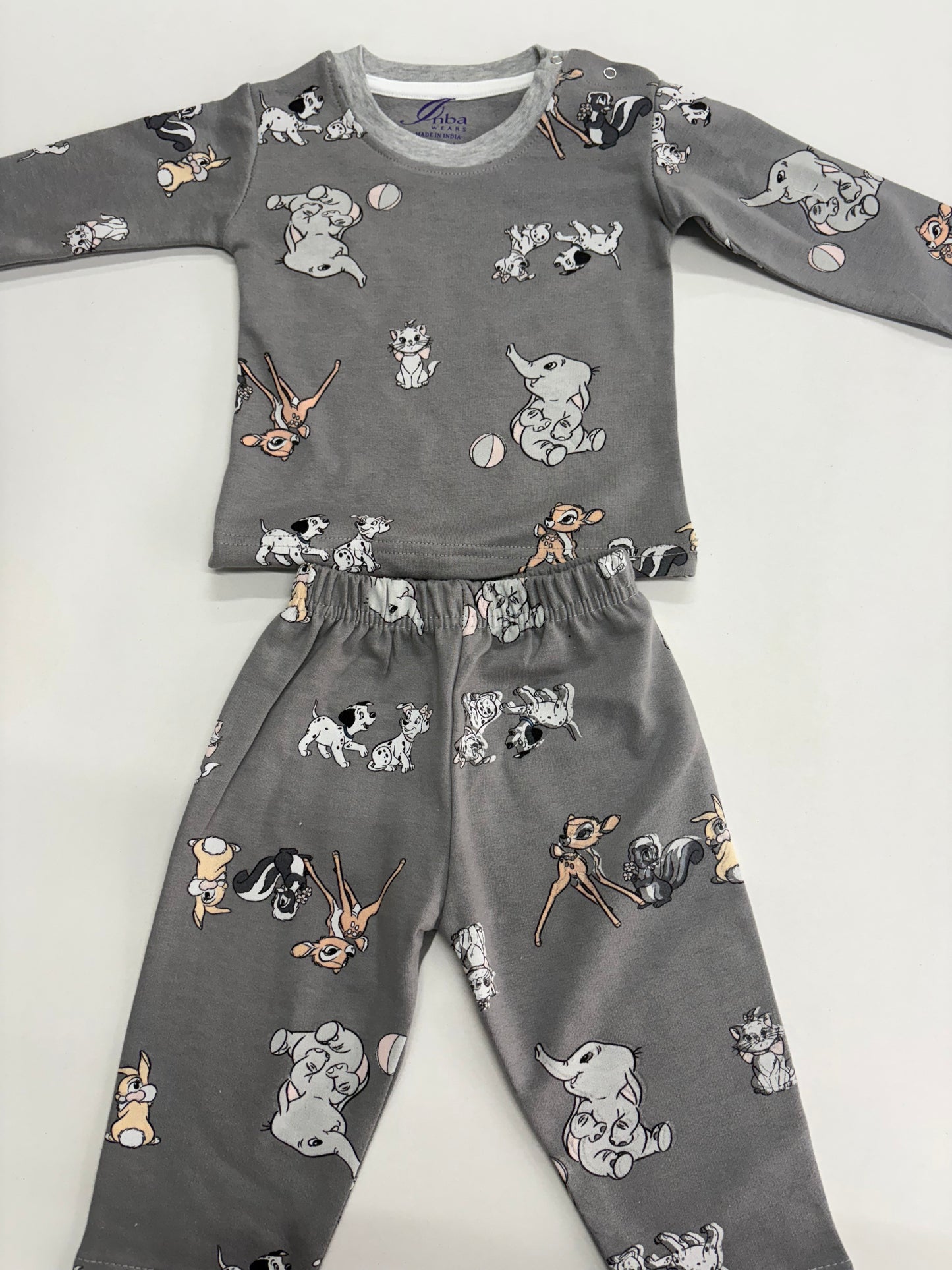 Premium loop net winter wears IN-12/002 Elephants Gary Character