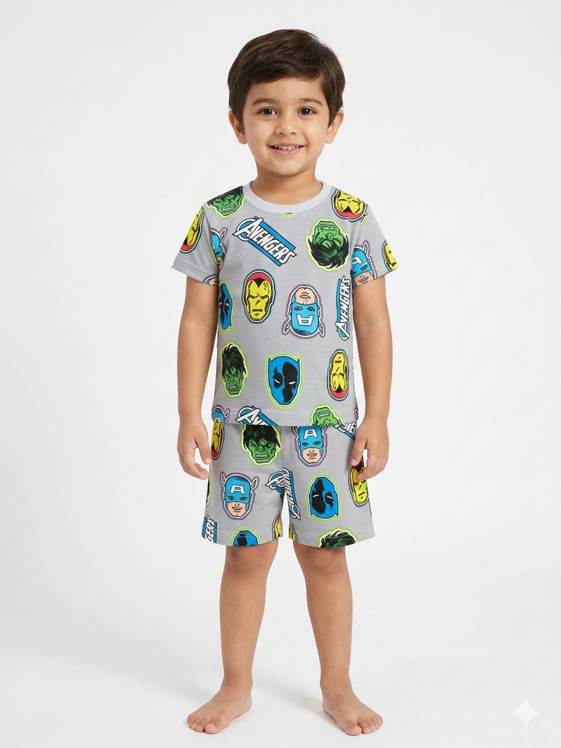 Avengers Power Kids Co-ord Set        premium quality.