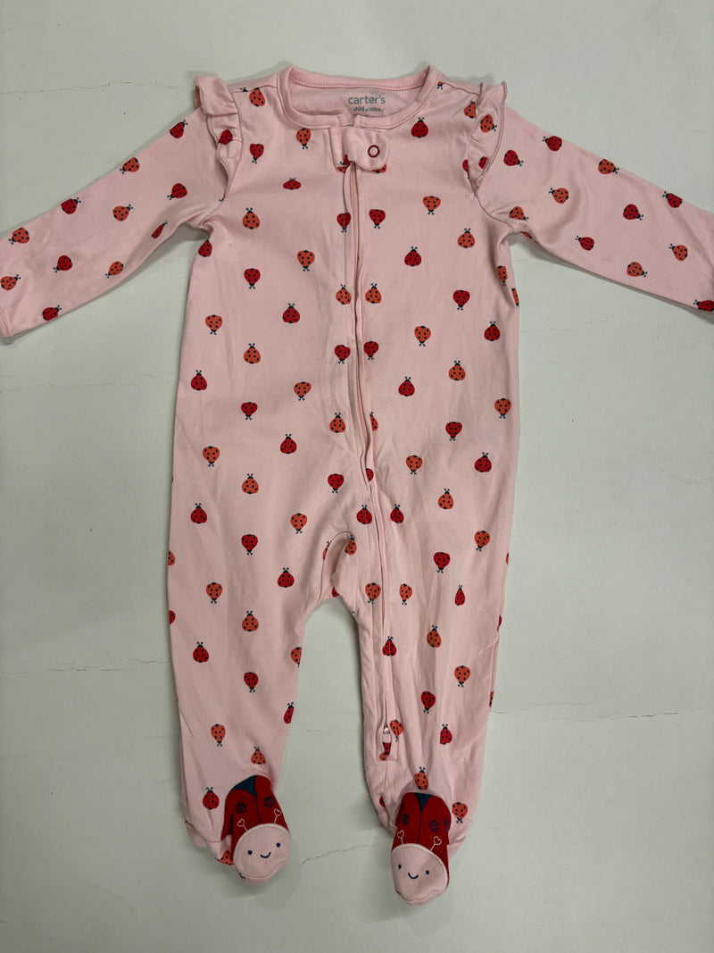 Light pink Bug 🐞 with Shoe - Baby high quality jumpsuit