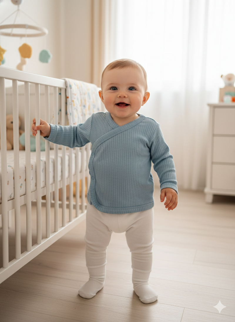 Blue-Jabla front open top