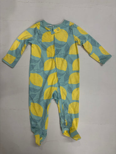 Green lemon 🍋 with shoe- Baby high quality jumpsuit