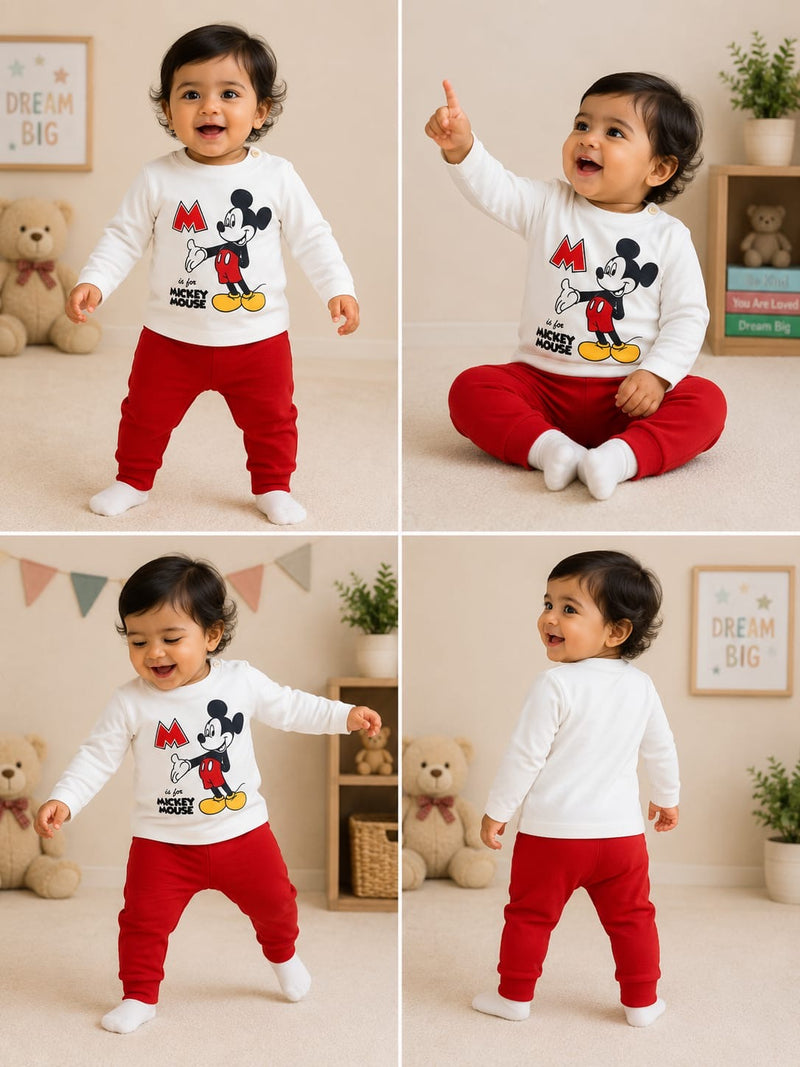 M is for MICKEY MOUSE- full sleeve set