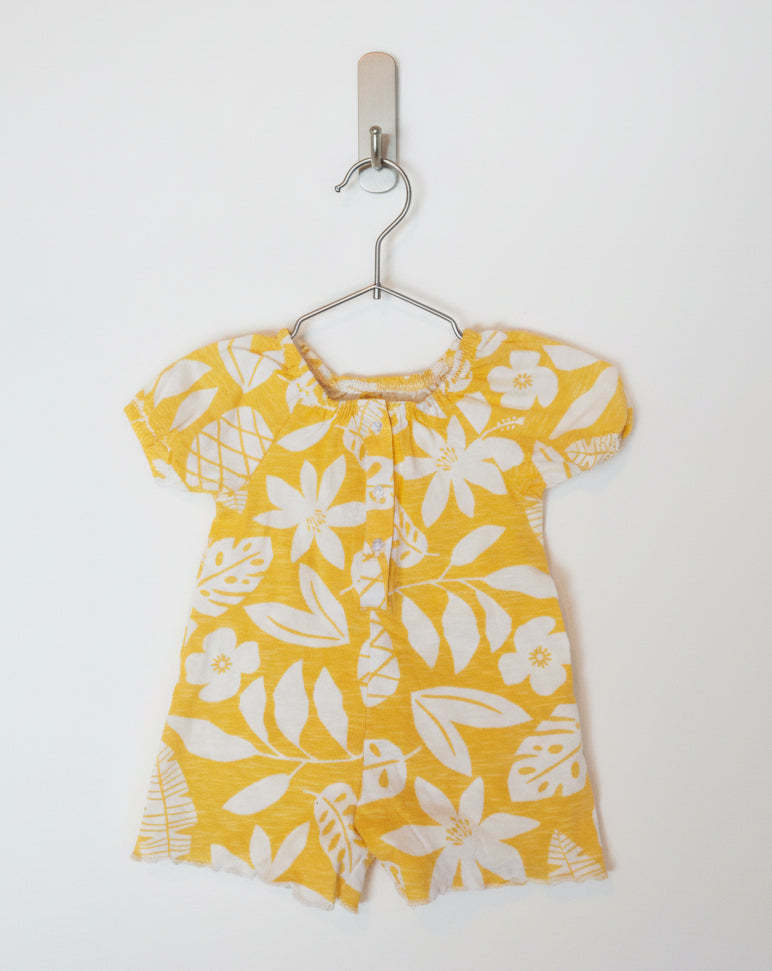 Yellow- Baby half Jumpsuits