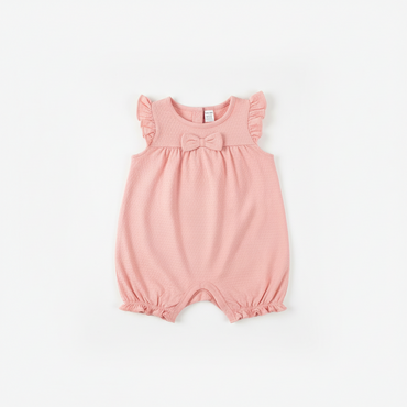 Pink-Baby Half Jumpsuit