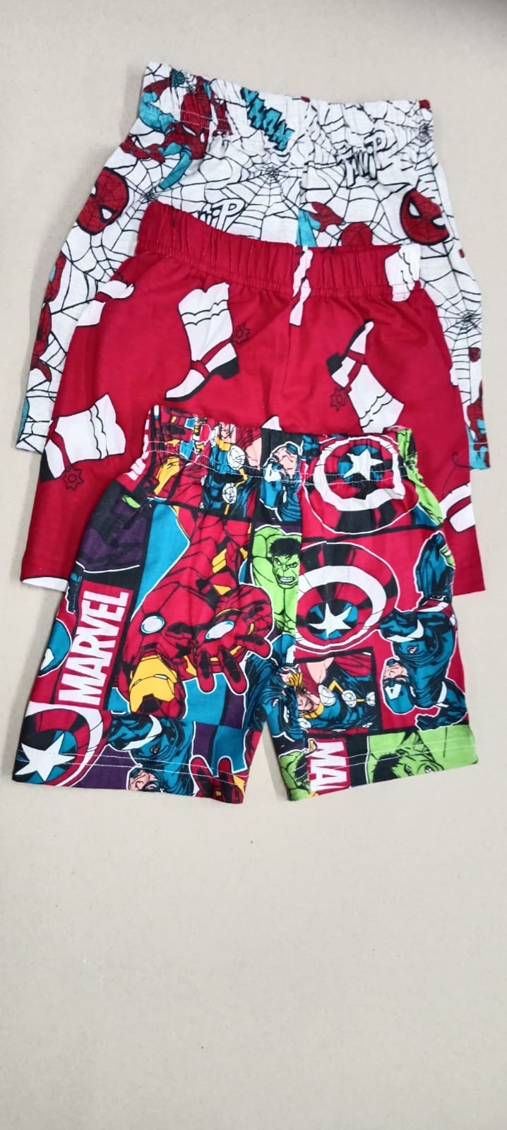 Kids 3 psc Combo Shorts
