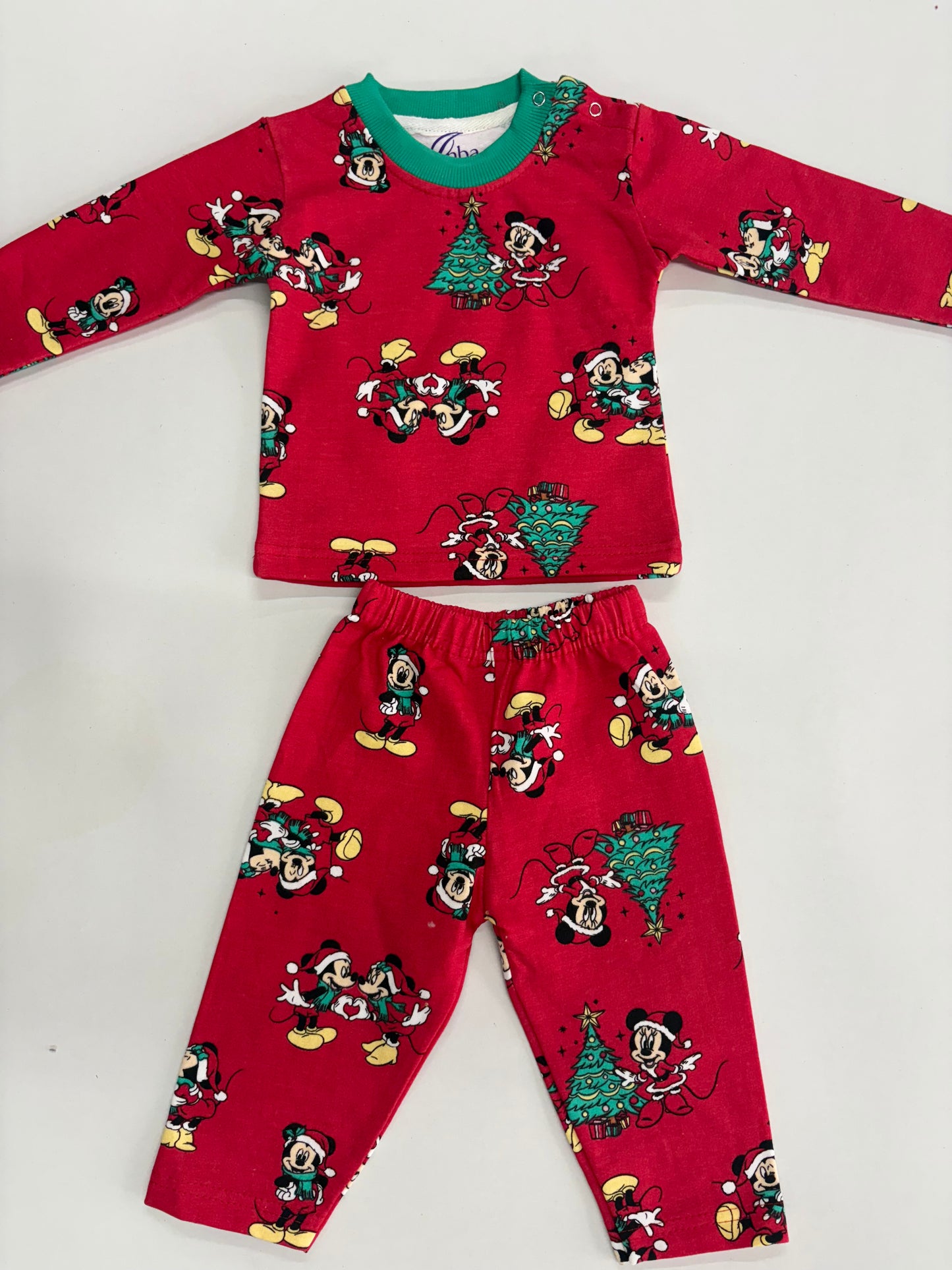Premium loop net winter wears IN-12/008 Christmas Micky Character