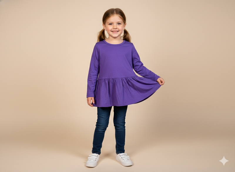Violet -baby full sleeve top
