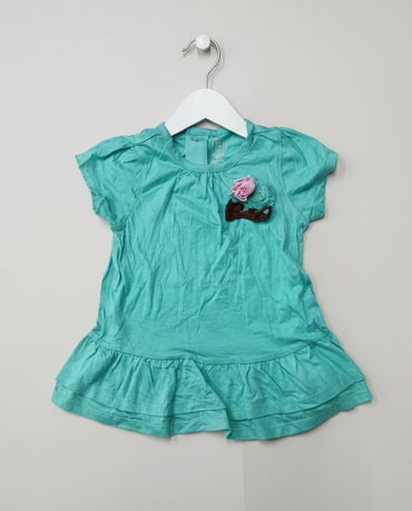 Blue - baby half sleeve top