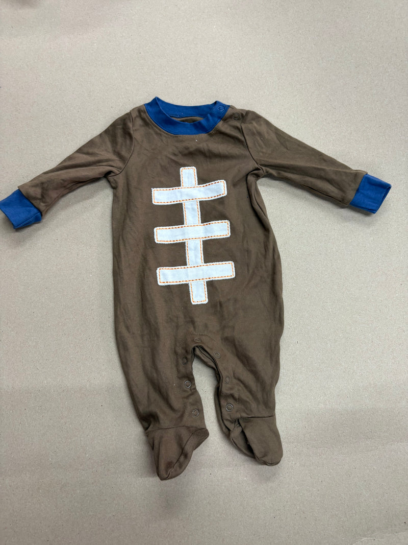 Brown with shoe (snap button)-Baby High quality jumpsuit